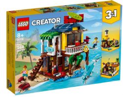 LEGO CREATOR - LA MAISON SUR LA PLAGE DU SURFEUR #31118